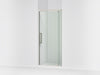 KOHLER K-CA37598-8L Statement 76" H pivot shower door with 5/16"-thick glass