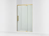 KOHLER K-CA37599-8L Statement 76" H pivot shower door with 5/16"-thick glass