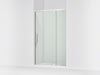 KOHLER K-CA37599-8L Statement 76" H pivot shower door with 5/16"-thick glass