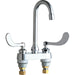 Geberit 895-317ABCP 2-Handle, Deck, Sink Faucet, Polished Chrome