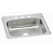 Elkay Celebrity Stainless Steel 25" x 21-1/4" x 6-7/8" 3-Hole Single Bowl Drop-in Sink