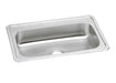 Elkay Celebrity Stainless Steel 33" x 22" x 7" 0-Hole Single Bowl Drop-in Sink