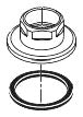 Brizo Vesi: Adapter Nut