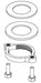 Peerless Core RP63208 Mounting Hardware
