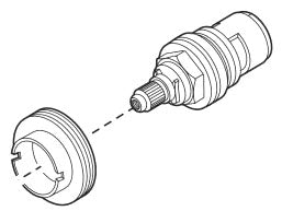 Brizo Siderna RP75784 Adapter and Valve Cartridge, Cold Side