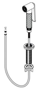 Brizo Litze: Sprayer & Hose Assembly