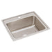Elkay Lustertone Classic Stainless Steel 25" x 22" x 10-3/8" 1-Hole Single Bowl Drop-in Sink