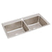 Elkay Lustertone Classic Stainless Steel 43" x 22" x 10-1/8" 1-Hole Equal Double Bowl Drop-in Sink