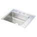 Elkay Lustertone Classic Stainless Steel 22" x 19-1/2" x 6-1/2" Single Bowl Drop-in Classroom ADA Sink