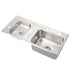 Elkay Lustertone Classic Stainless Steel 37-1/4" x 17" x 5" Double Bowl Drop-in Classroom ADA Sink