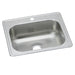 Dayton Dayton Stainless Steel 25" x 22" x 8-1/16" 1-Hole Single Bowl Drop-in Sink (40 Pack)