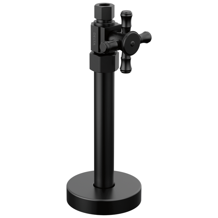 Delta DT021202 Straight Supply Stop Valve - Matte Black