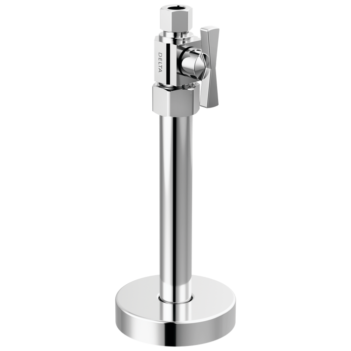 Delta DT021203 Straight Supply Stop Valve - Chrome