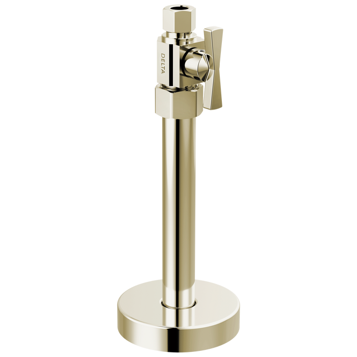 Delta DT021203 Straight Supply Stop Valve - Polished Nickel