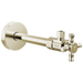 Delta DT022202 Angled Supply Stop Valve - Polished Nickel
