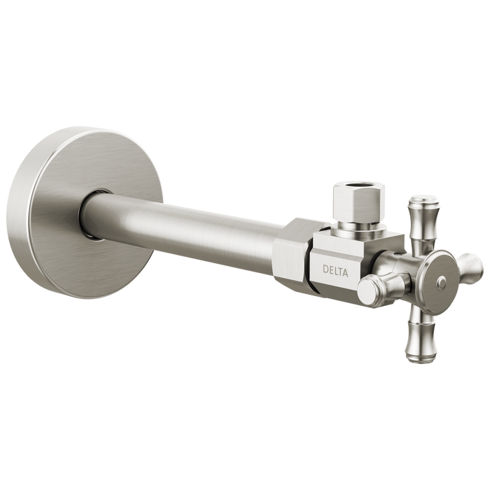 Delta DT022202 Angled Supply Stop Valve - Stainless