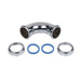 Oatey 8482 1-1/4" Chrome 90° Slip Joint Elbow (20 Gauge)