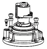 Commercial 061346A 1.9L (0.5gal) Adj. Cap Assembly for E-81T & 1600T6