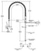 Commercial Instit Parts 063019A Pre-Rinse Retrofit Kit