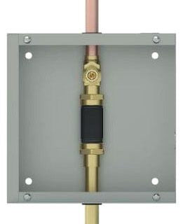 Commercial 1600T Series 1600T9003RI Concealed Urinal Flush Valve Rough-in - Hardwire Operated