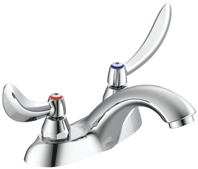 Commercial 21C 21C124 Two Handle Centerset Lavatory Faucet - Less Pop-Up