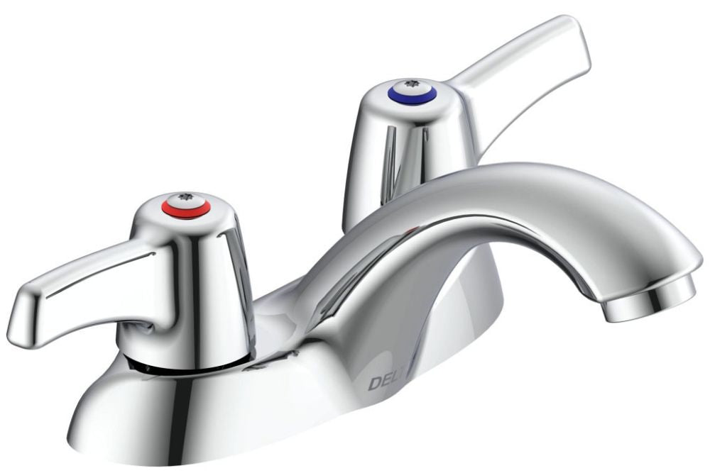Commercial 21C 21C138 Two Handle Centerset Lavatory Faucet - Less Pop-Up