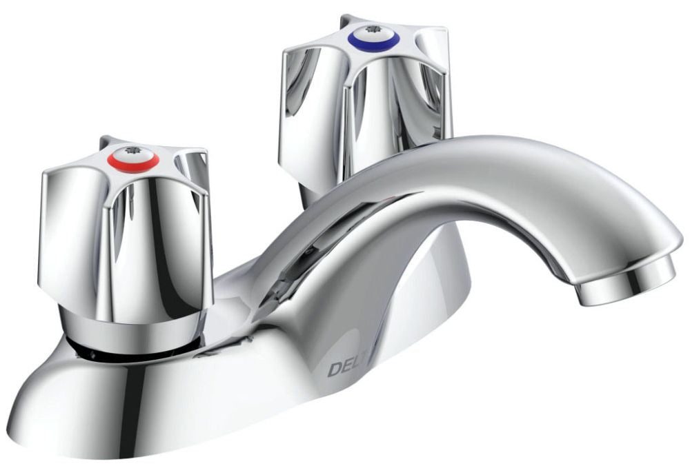 Commercial 21C 21C141 Two Handle Centerset Lavatory Faucet - Less Pop-Up