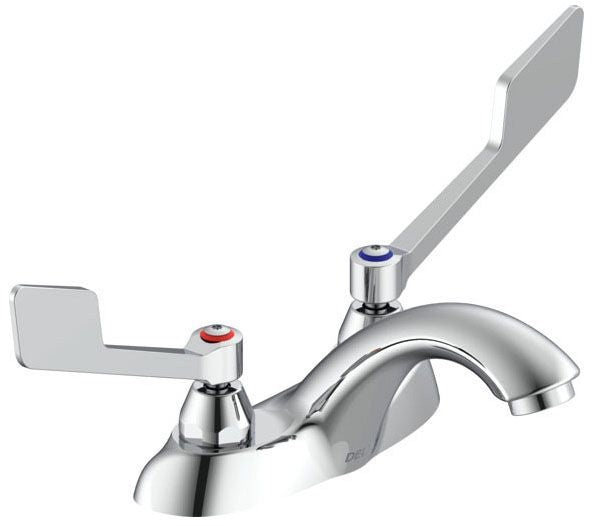 Delta Commercial 21C:21C145 Two Handle Centerset Bathroom Faucet - Less Pop-Up