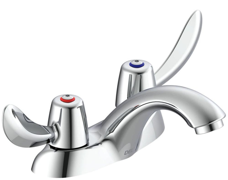 Delta Commercial 21C:21C152 Two Handle Centerset Bathroom Faucet - Less Pop-Up