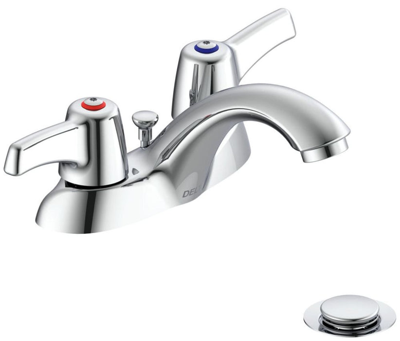 Delta Commercial 21C:21C243 Two Handle Centerset Bathroom Faucet
