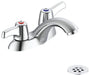 Commercial 21C 21C333 Two Handle Centerset Lavatory Faucet with Grid Strainer