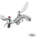 Commercial 21C 21C424 Two Handle Centerset Lavatory Faucet with Grid Strainer