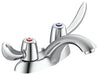 Commercial 21C 21C542 Two Handle Centerset Lavatory Faucet with Chain Stay