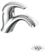 Commercial 22C 22C951 Single Handle Single Hole Bathroom Faucet with Grid Strainer