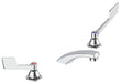 Commercial 23C1 23C335 Two Handle Widespread Lavatory Faucet - Less Pop-Up