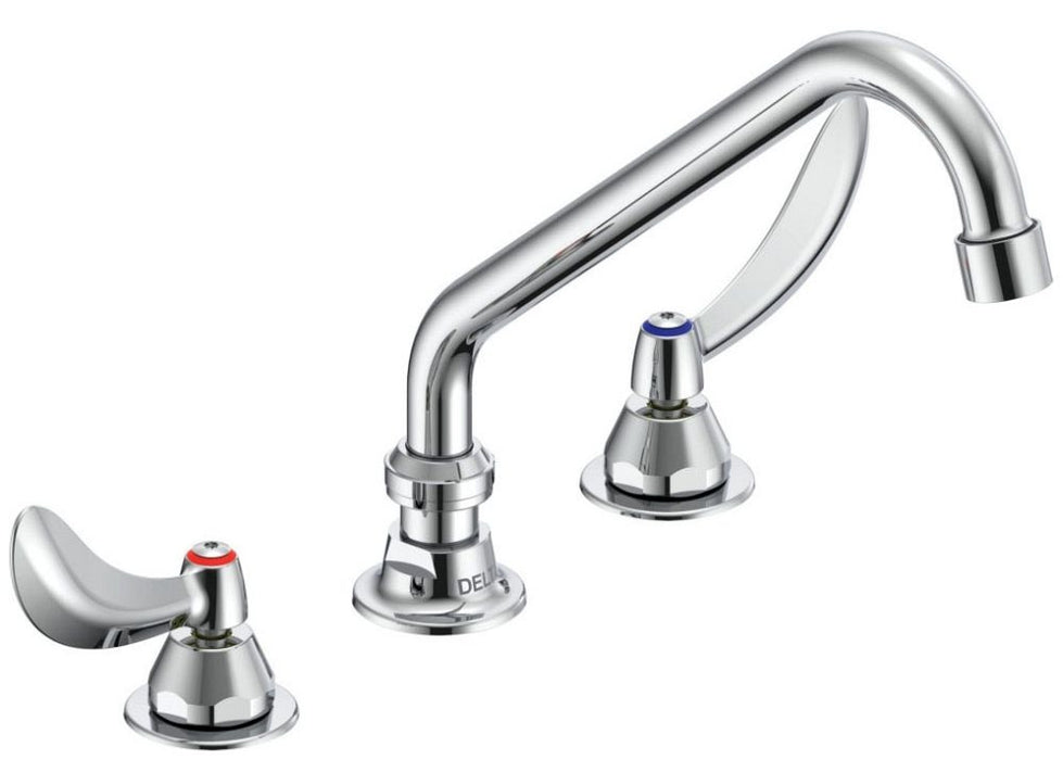 Delta Commercial 27C1 / 27C2:27C2224 Two Handle 8" Below Deck Mount Faucet