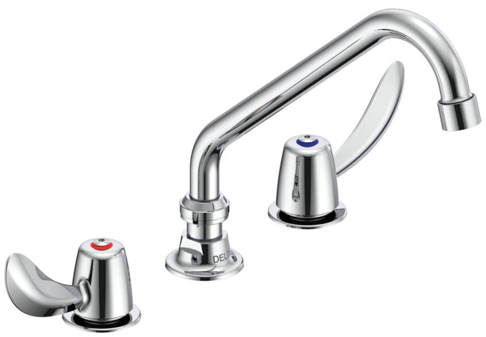 Delta Commercial 27C1 / 27C2:27C2232 Two Handle 8" Below Deck Mount Faucet