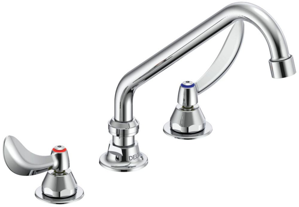 Delta Commercial 27C1 / 27C2:27C2234 Two Handle 8" Below Deck Mount Faucet
