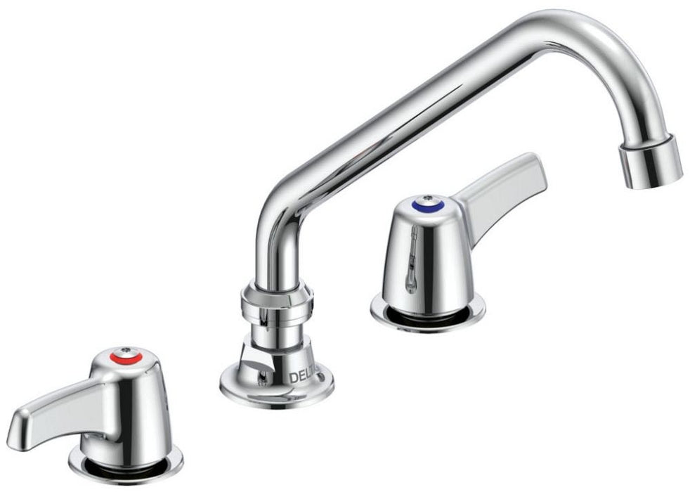 Delta Commercial 27C1 / 27C2:27C2243 Two Handle 8" Below Deck Mount Faucet