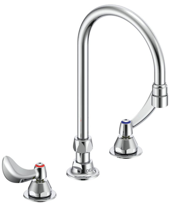 Delta Commercial 27C1 / 27C2:27C2944 Two Handle 8" Below Deck Mount Faucet