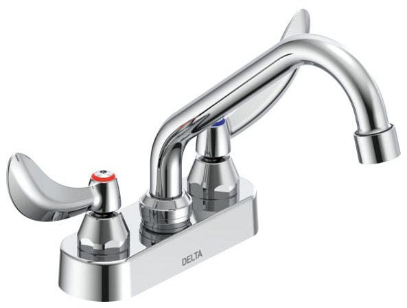 Commercial 27C4 / 27C5 / 27C6 27C4324 Two Handle 4 In Deck-Mount Faucet