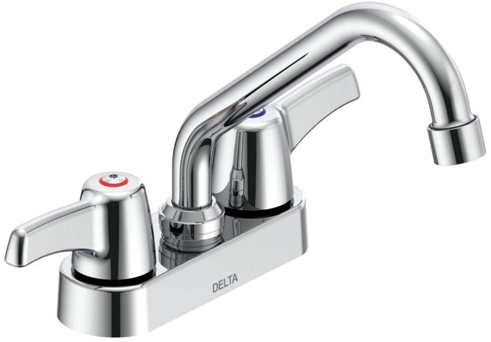 Delta Commercial 27C4 / 27C5 / 27C6:27C4333 Two Handle 4" Deck Mount Faucet