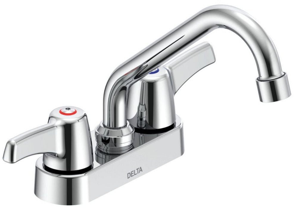 Delta Commercial 27C4 / 27C5 / 27C6:27C4343 Two Handle 4" Deck Mount Faucet