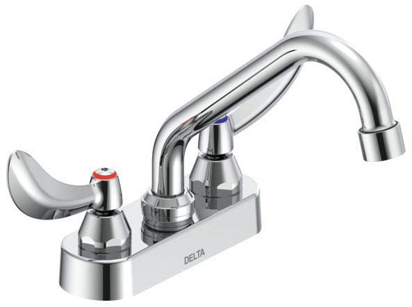 Commercial 27C4 / 27C5 / 27C6 27C4344 Two Handle 4 In Deck-Mount Faucet