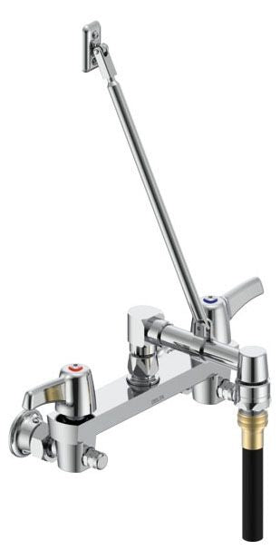 Delta Commercial 28C8:28C8173 Two Handle 8" Wall Mount Service Sink Faucet
