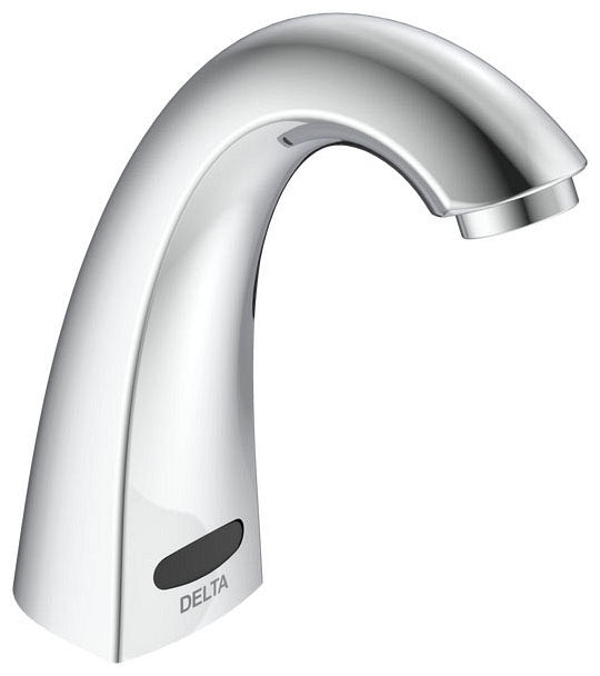 Delta Commercial 590T:590T0120 Single Hole Hardwire Electronic Bathroom Faucet