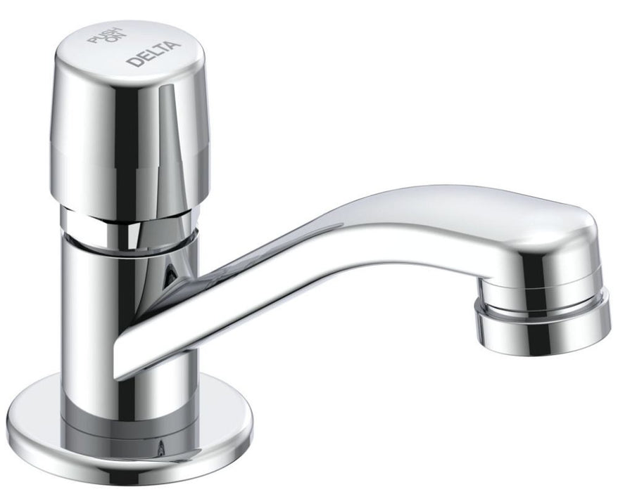 Commercial 86T 86T1104 Single Hole Metering Slow-Close Bathroom Faucet