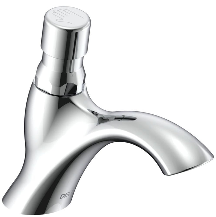 Commercial 87T 87T104 Single Hole Metering Slow-Close Bathroom Faucet