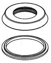 Delta Woodhurst RP100143PC Flange & Gasket Set