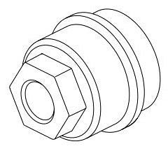 Brizo RP100210 Trim Nut